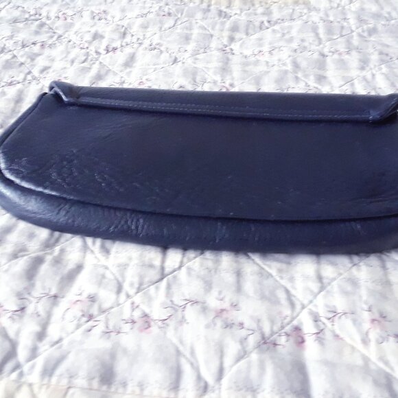 Vintage Leather Pouch Pochette Artisan Handmade - Picture 4 of 11